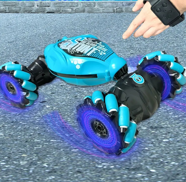 SAMOCHÓD ZDALNIE STEROWANY GESTAMI RĘKI 4 WD 2,4 GHZ