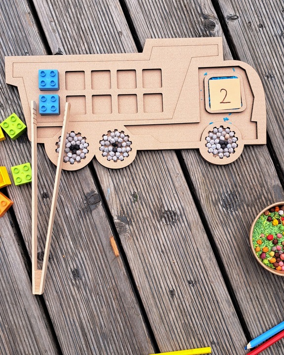 Sensokarton Wywrotka Klockowa