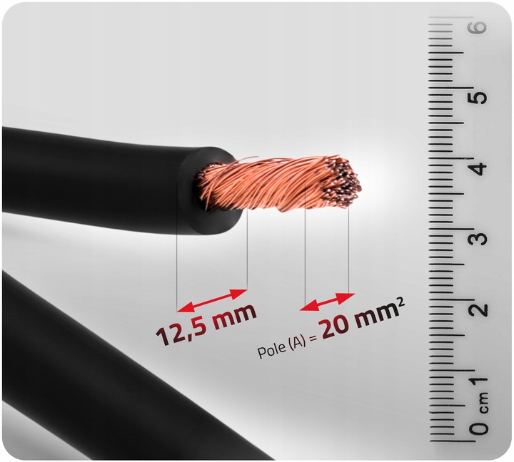 MOCNE Kable przewody rozruchowe GRUBE długie 4m 800A Humberg