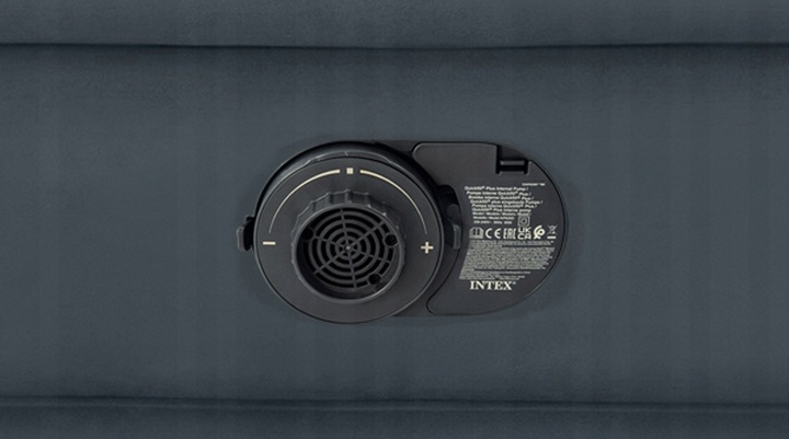 Intex 64448 Materac dwuosobowy 236 x 152 x 46/86 cm z zagłówkiem