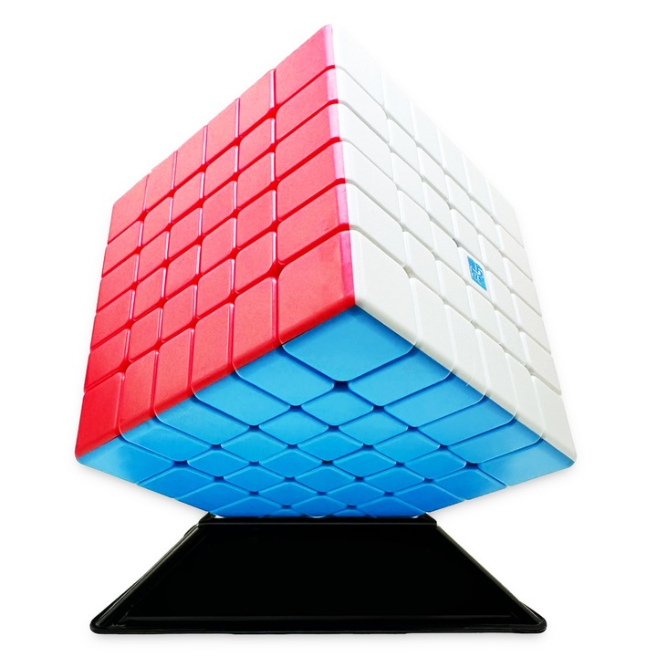 ORYGINALNA KOSTKA 6x6 WYREGULOWANA SZYBKA KOSTKA LOGICZNA 6x6x6 + PODSTAWKA