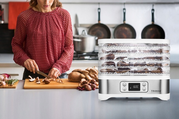 Suszarka spożywcza do GRZYBÓW WARZYW OWOCÓW MIĘSA ZIÓŁ TERMOOBIEG 400W