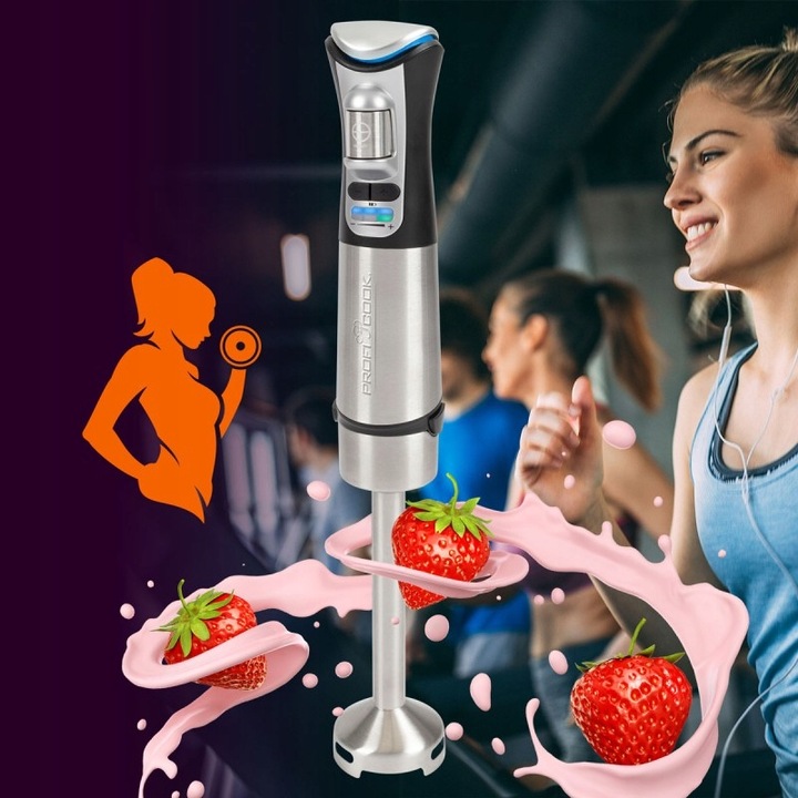 BEZPRZEWODOWY BLENDER RĘCZNY MIKSER USB ŁADOWARKA