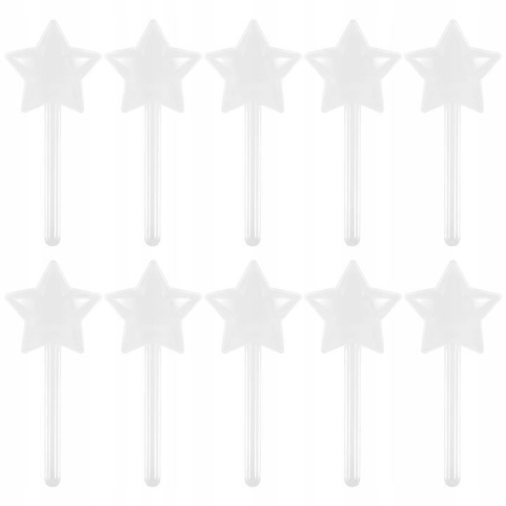 10 SZTUK POJEMNIKÓW NA CUKIERKI W KSZTAŁCIE GWIAZDY PUSTE PUDEŁKA NA