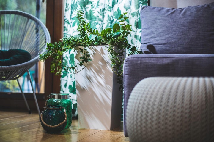 ZESTAW 3X DONICZKI DONICE BIAŁE MATOWE OGRODOWE KWIETNIK STOJĄCY Z WKŁADAMI