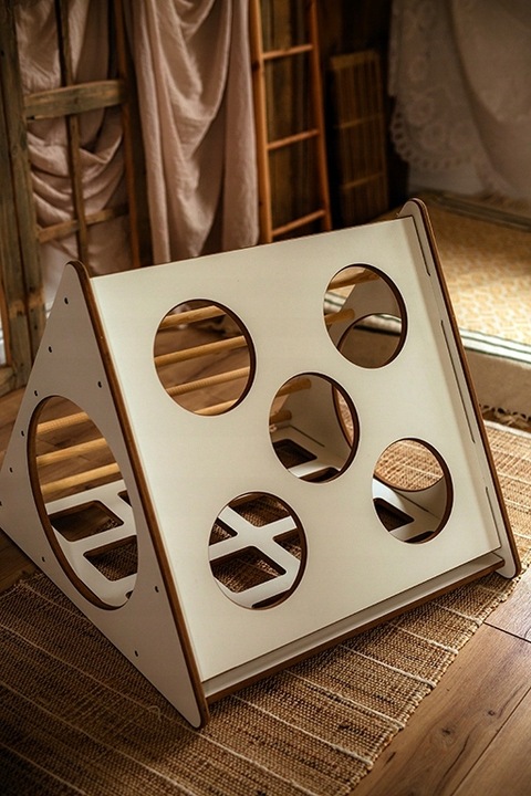 Trójkąt wspinaczkowy dla dzieci drewniany GUGI Certyfikowany