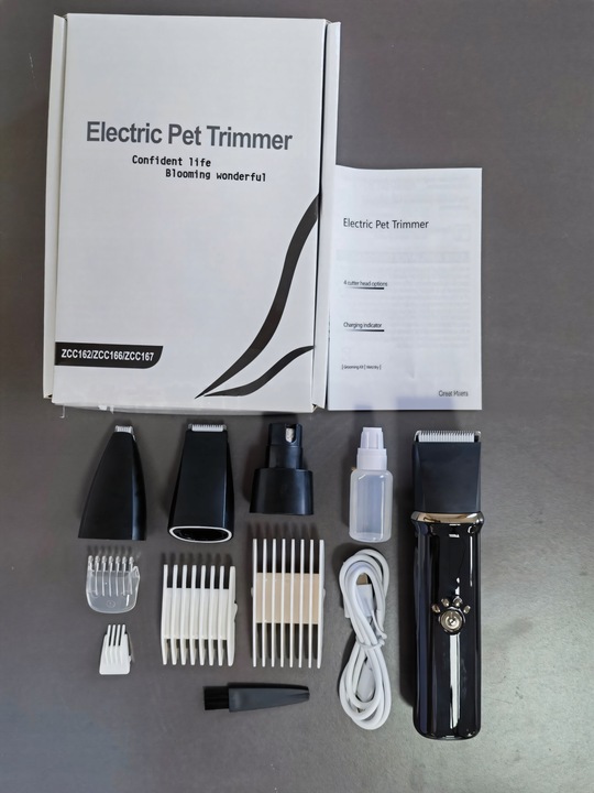 MASZYNKA TRYMER DO DLA PSA ŁAP USZU PSÓW KOTA PILNIK DO PAZURÓW 3w1!