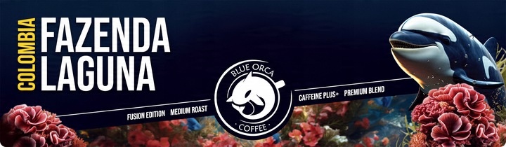 Kawa ziarnista 1kg COLOMBIA FAZENDA LAGUNA Fusion Edition 1kg + GRATIS