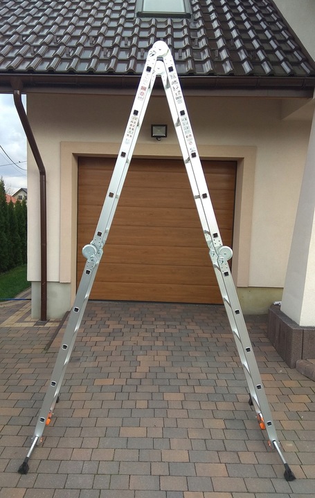 DRABINA PRZEGUBOWA 4x5 PROFESJONALNA 570 CM