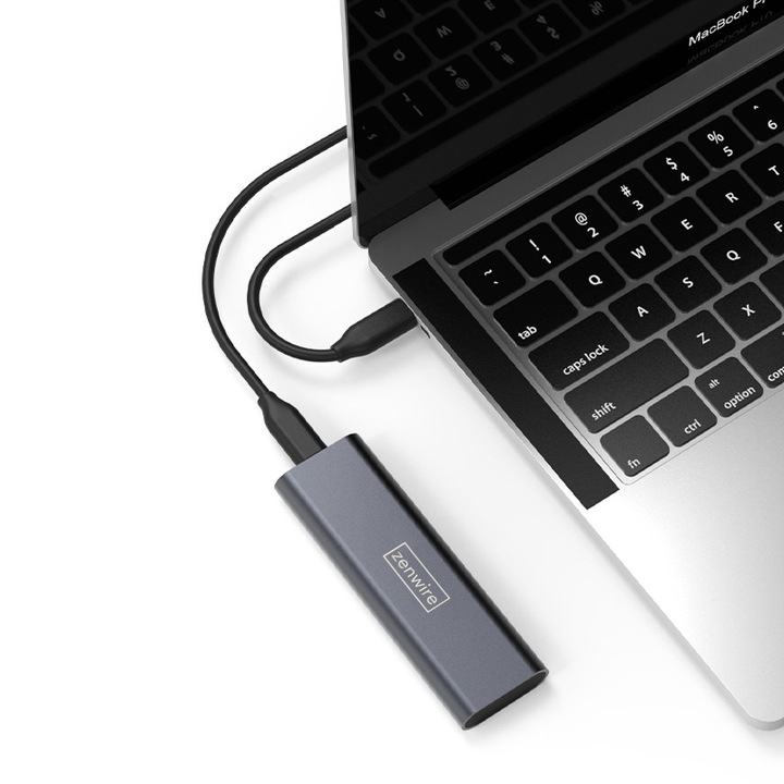 Adapter dysku Kieszeń na dysk SSD m.2 USB-C obudowa m2 SATA NGFF USB 3.0