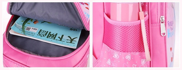 Plecak szkolny FROZEN dla dziewczynki solidny A4 KRAINA LODU mocny lekki