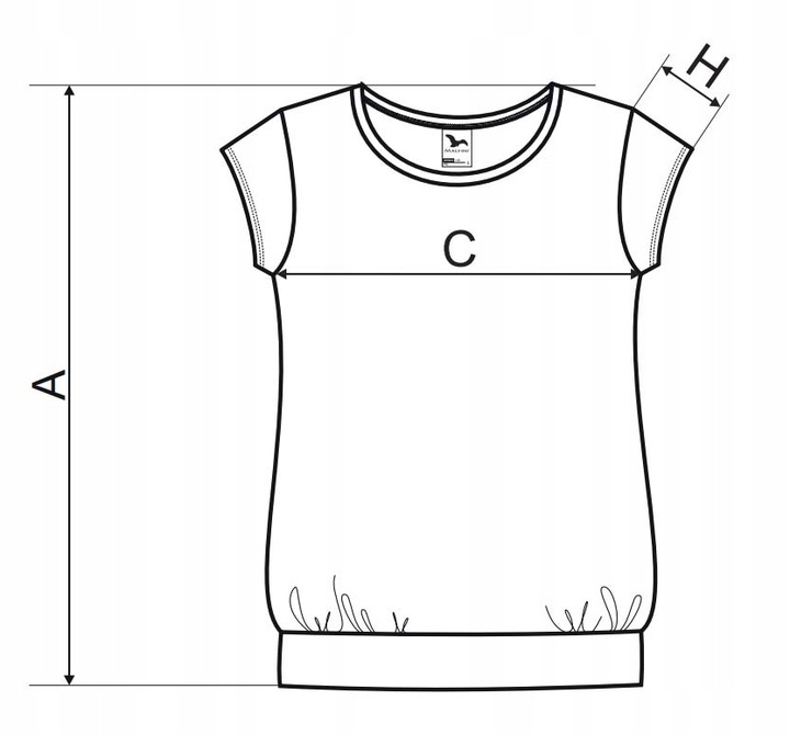 Koszulka bluzka damska t-shirt CITY czarny XL