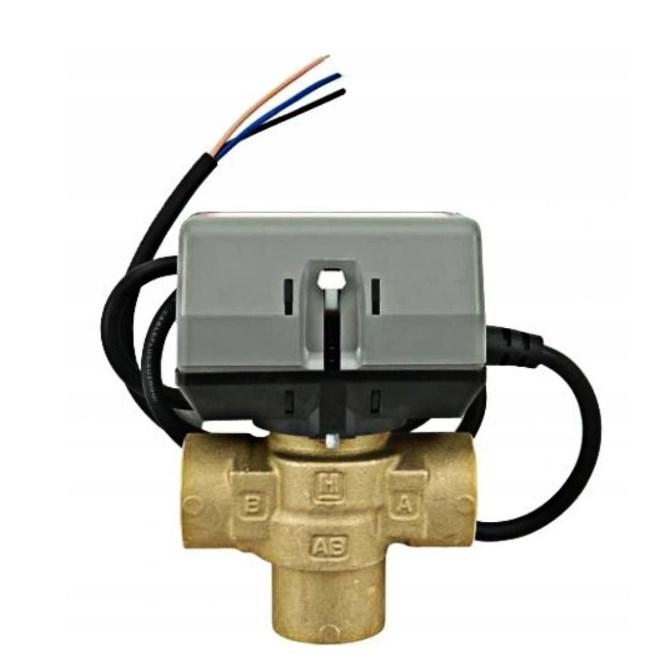 Zawór trójdrożny - dzielący 3 drogowy Hydrowell.