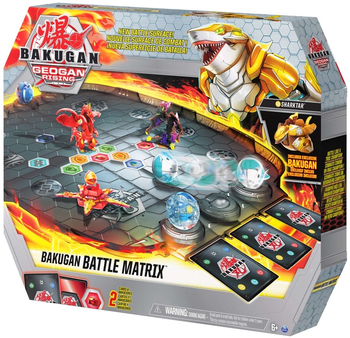 BAKUGAN BATTLE MATRIX ARENA PLANSZA SHARKTAR
