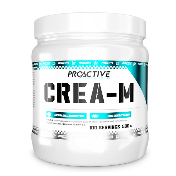 KREATYNA monohydrat SMAKOWA w proszku mono POMARAŃCZOWA ProActive 500g