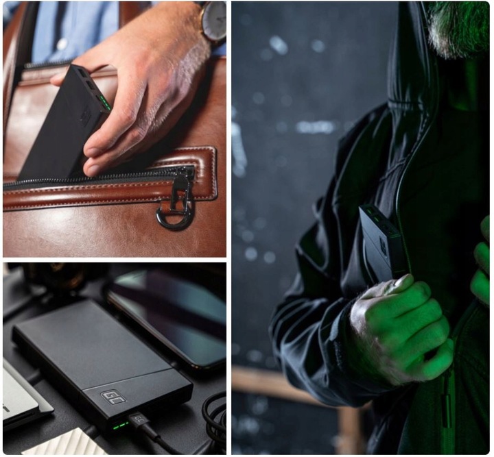 Green Cell Powerbank 10000mAh 18W PowerPlay10s 2x USB-C PD 2x USB-A QC 3.0