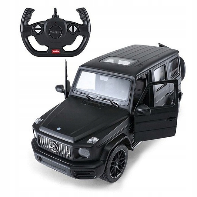 SAMOCHÓD ZDALNIE STEROWANY AUTO RC Mercedes Benz G63 AMG RASTAR PILOT LED