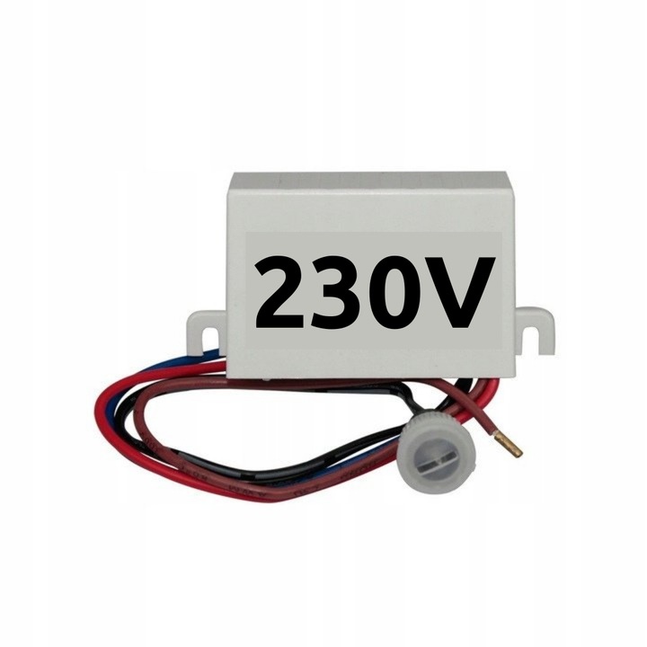230V - czujnik zmierzchowy do tabliczki adresowej