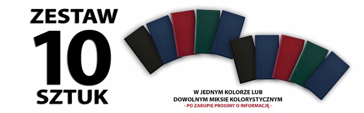10 SZT - 1 SZT 19,40 ZŁ BRUTTO PŁATNIK KELNERSKI ETUI RACHUNEK PARAGON MENU