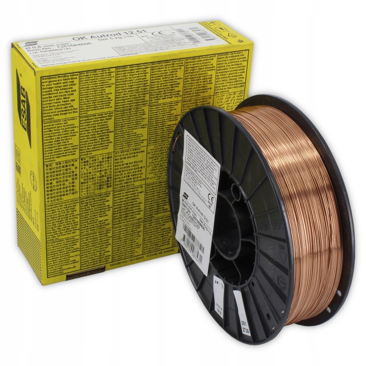 Drut Esab 12.51 0,8 mm 5kg