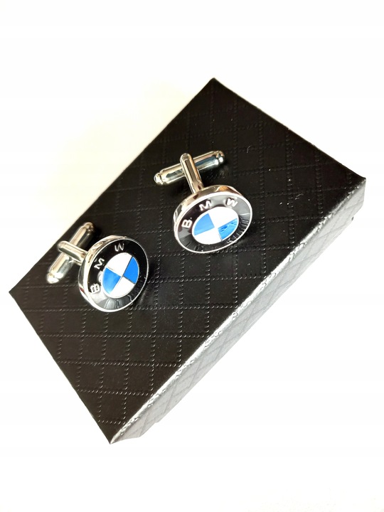 Spinki do koszuli EXC emblemat BMW w pudełku prezent