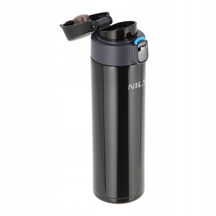 Kubek termiczny tyrystyczny NILS czarny 0,5l