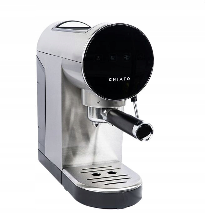Kolbowy ekspres ciśnieniowy CHiATO Luna Style 1360 W srebrny/szary