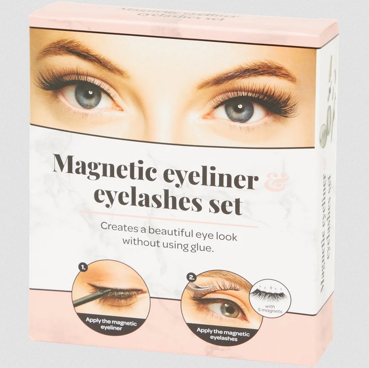 Magnetyczne rzęsy z eyelinerem
