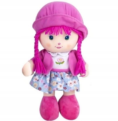 LALKA DUŻA SZMACIANA 38 CM PRZYTULANKA MASKOTKA