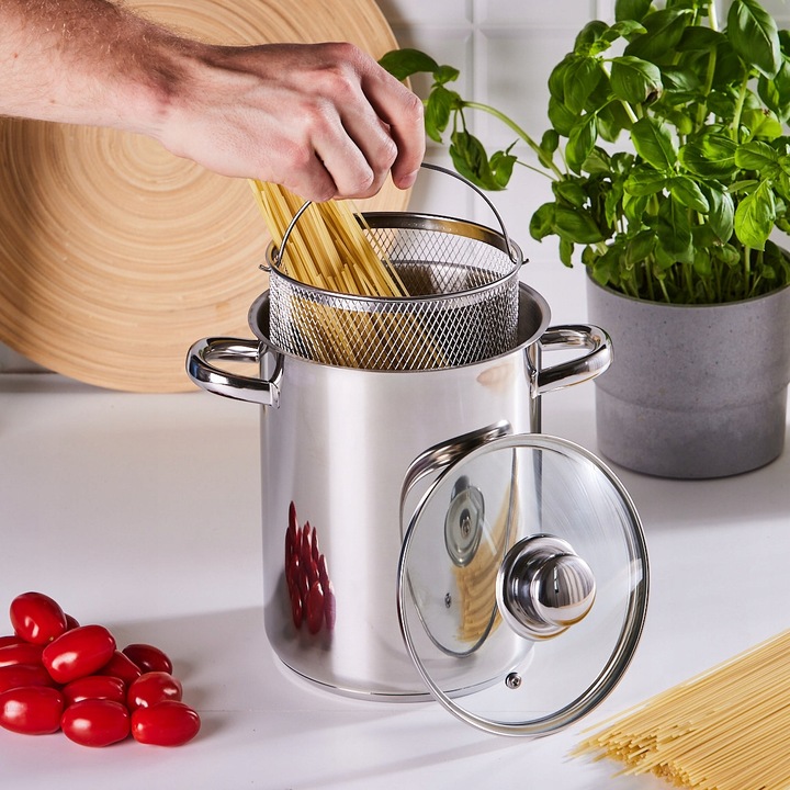 Garnek do gotowania spaghetti makaronu wysoki i SITKO Altom 4L INDUKCJA GAZ