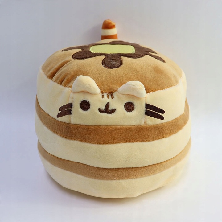 MASKOTKA KOT PLUSZOWY PODUSZKA NALEŚNIK PLUSZAK PUSHIN PRZYTULANKA KOTEK