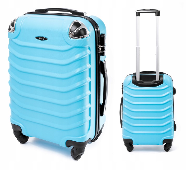 MAŁA KABINOWA WALIZKA L NA KÓŁKACH PODRÓŻNA TORBA ABS RGL