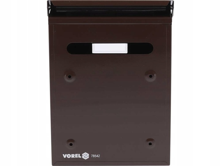 SKRZYNKA NA LISTY 285x200x60MM BRĄZOWA 78542 Vorel