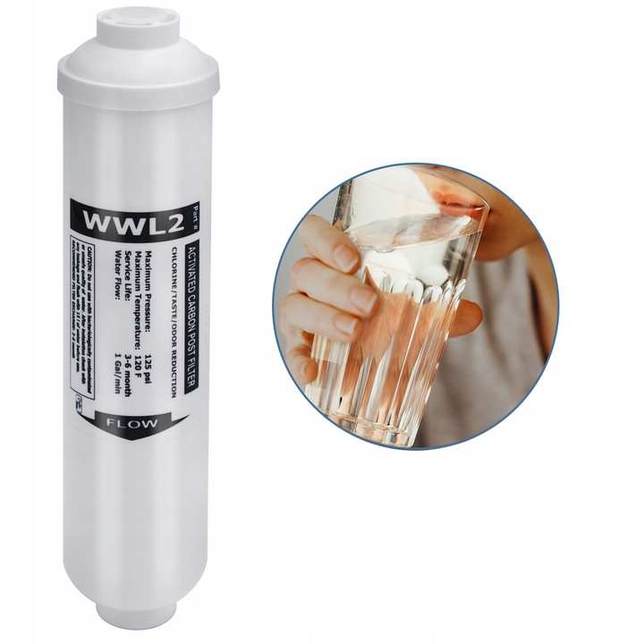 Wkłady do Filtra Wody Osmoza RO6 WWL2 WML2 DUŻY ZESTAW KOMPLET WKŁADÓW RO