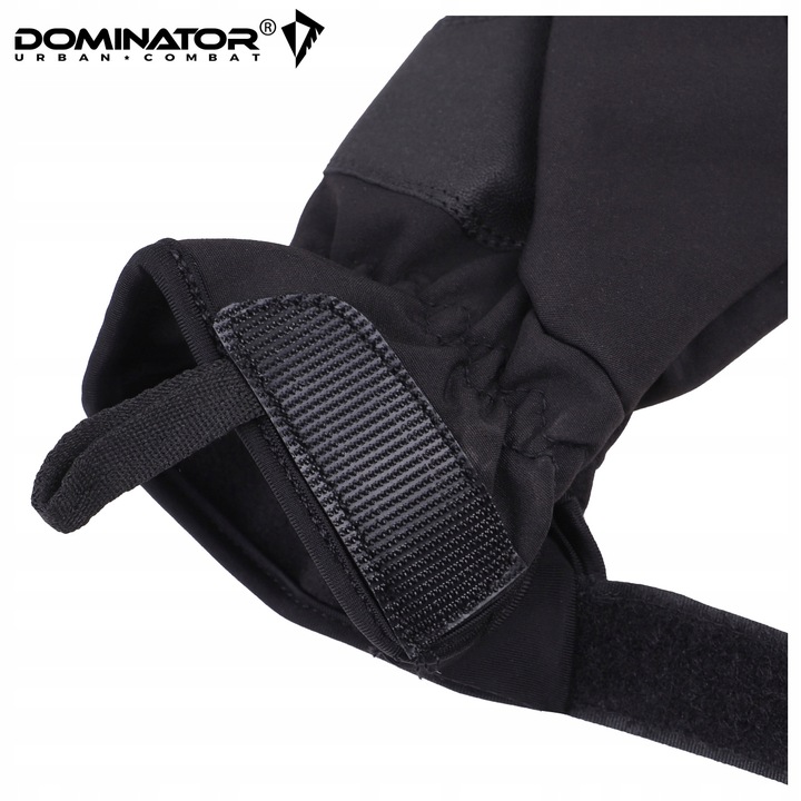 RĘKAWICE TAKTYCZNE SOFTSHELL DOMINATOR CZARNE XS