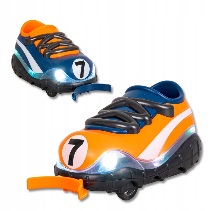 BUTY GO GRY W PIŁKĘ SAMOCHÓD ZDALNIE STEROWANY PILOT AUTO PODŚWIETLENIE LED