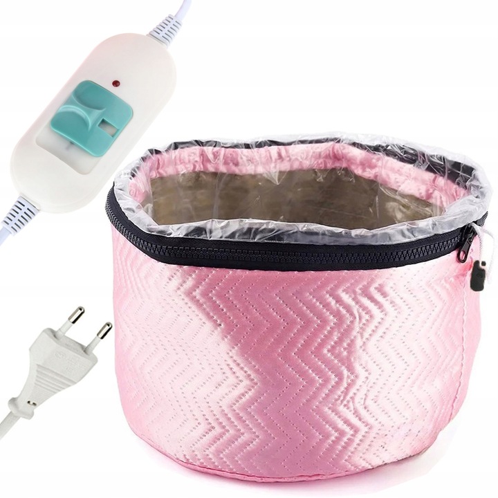 CZEPEK TERMICZNY ELEKTRYCZNY MASKA DO WŁOSÓW FILC REGULACJA TEMPERATURY