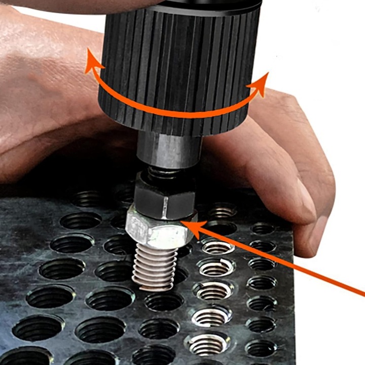 ZESTAW NAPRAWCZY GWINTÓW DRUCIANYCH WKŁADKI GWINTOWANE M3 M4 M5 M6 M8 x200