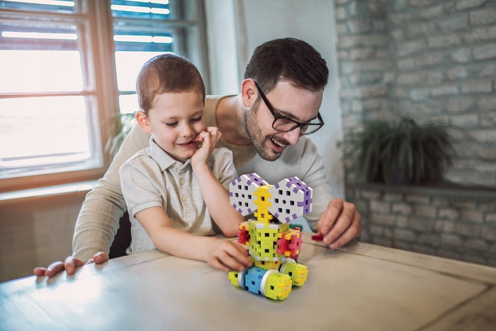 KLOCKI KONSTRUKCYJNE Wafle MELI Basic 150 ELEMENTÓW KREATYWNA ZABAWA DZIECI