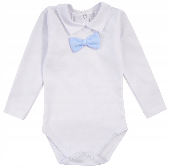 BODY BIEL KOŁNIERZ MUSZKA BŁĘKITNA 74 L02A