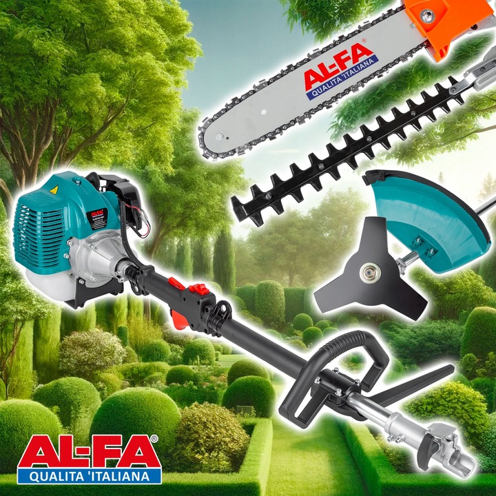 Podkaszarka KOSA kosiarka SPALINOWA wykaszarka wielofunkcijna MOCNA 4W1XL