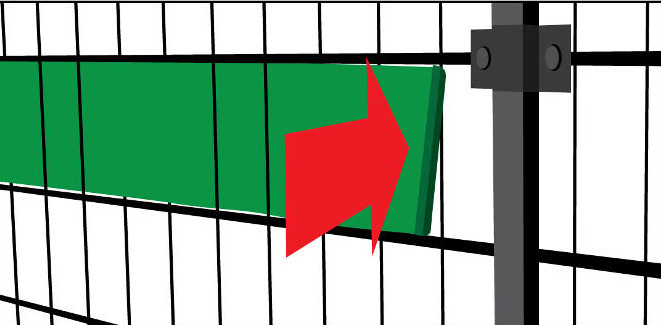 TAŚMA OGRODZENIOWA ZIELONA 19cmx35m OSŁONA NA OGRODZENIE PANELOWE PŁOT +UV