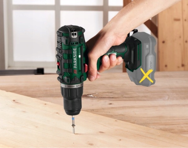 PARKSIDE WIERTARKA WKRETARKA PABS 20-Li G8, 20V WALIZKA 45 Nm