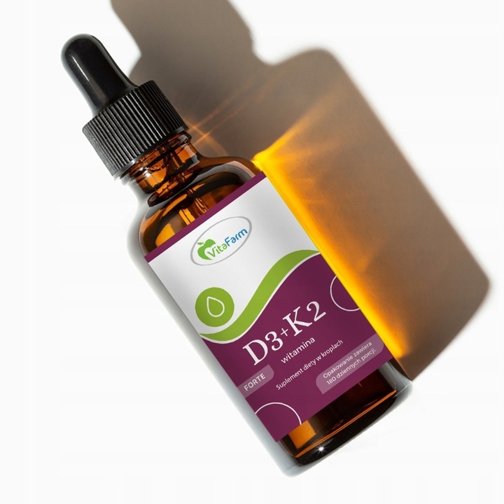 Witamina D3 4000 IU + K2 FORTE krople 30 ml