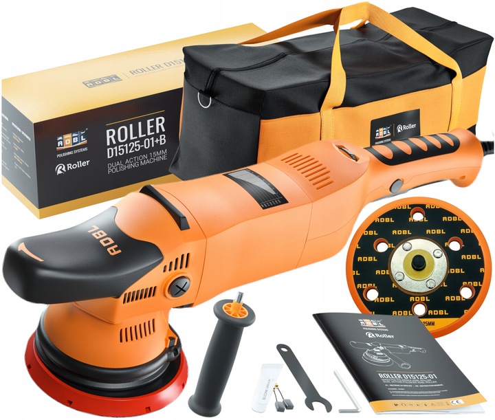 ADBL Roller D15125 Zestaw Maszyna Polerska Pasty Menzerna Polerka Lakieru