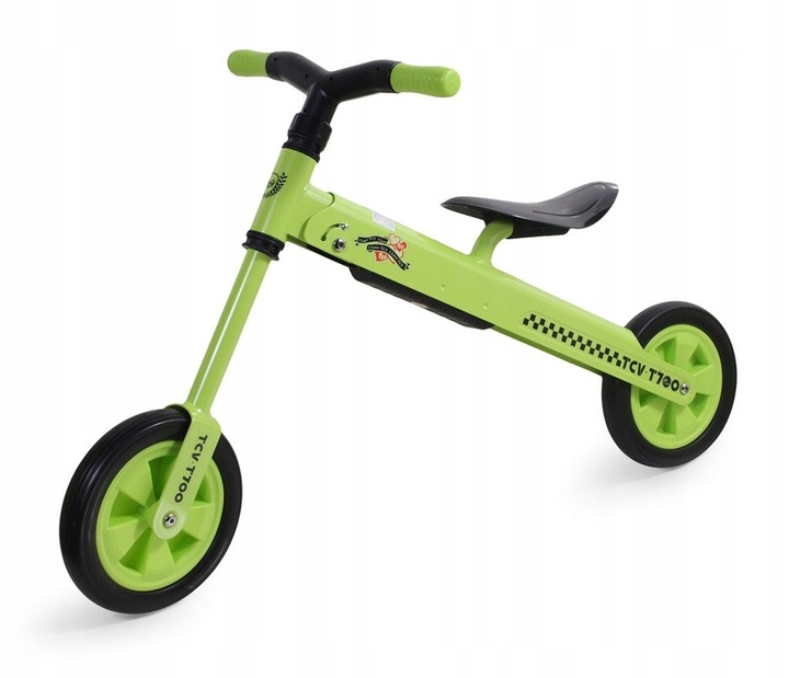 ZIELONY ROWEREK Biegowy SOLIDNY SMJ Składany