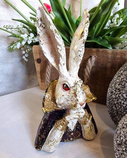 FIGURKA FIGURA - POPIERSIE ZAJĄCA KRÓLIKA model II