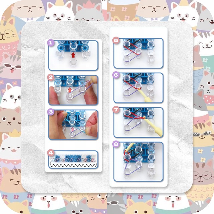 GUMKI DO ROBIENIA BRANSOLETEK DUŻY ZESTAW 6600+ ELEMENTÓW XXL PREZENT