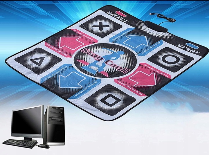 MATA DO TAŃCZENIA TAŃCA KOMPUTER STEPMANIA USB