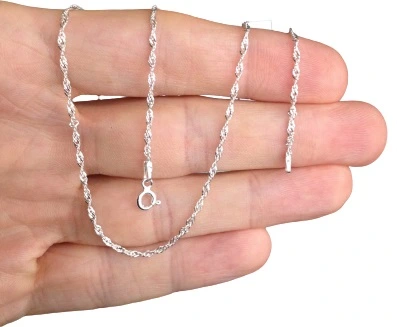 Komunijny Łańcuszek Srebrny 925 Zawieszka (na PREZENT)